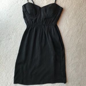 Twelfth Street by Cynthia Vincent Black Silk Dress